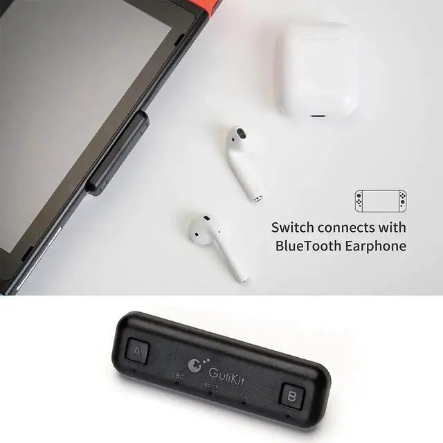 Alt view image 5 of 9 - JAENFONG Air Bluetooth Wireless Audio Adapter or Type-C Transmitter for NS Nintendo Nintend Switch/Switch Lite/PS4/PC Gadgets