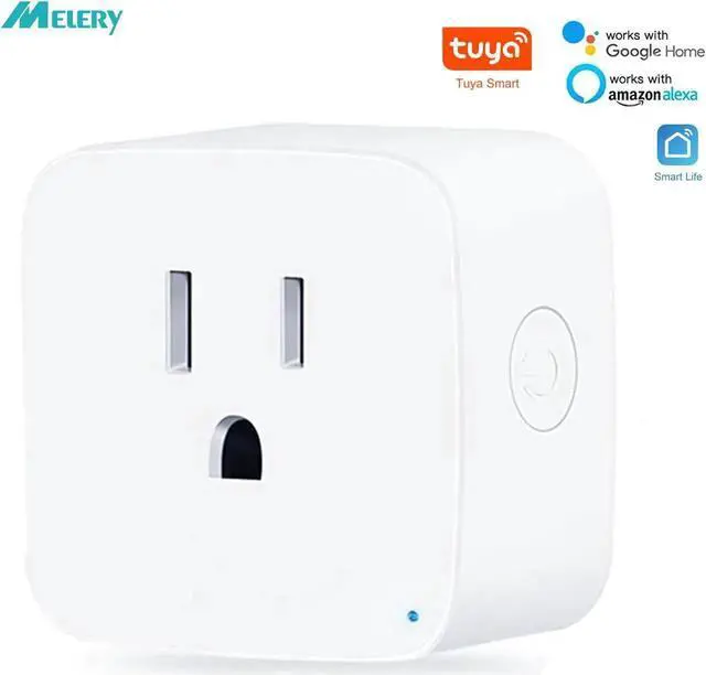 Main image of JAENFONG Smart US Plug Electrical Power Socket Adapter Outltes Timer Wireless App Remote Control by Smartlife Tuya Alexa Google Home
