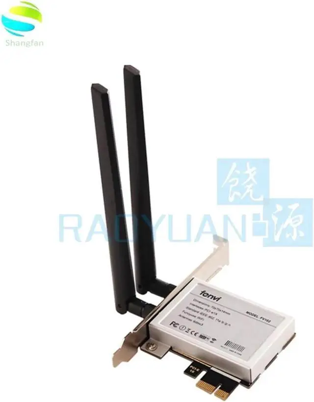 Alt view image 5 of 5 - JAENFONG Wireless Dual Band 2400Mbps Bluetooth 5.0 NGFF M.2 Wifi Adapter For AX200 Wi-Fi Card 802.11ac/ax Windows 10