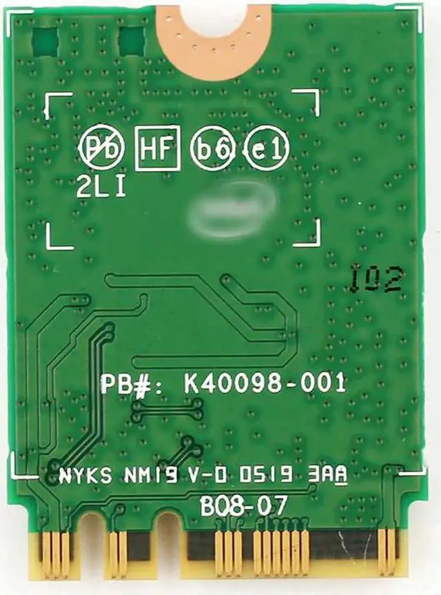 Alt view image 2 of 5 - JAENFONG band 2.4Gbps 802.11ax WiFi6 Desktop Kit AX200 Bluetooth 5.0 Wifi Card 2.4G/5Ghz MU-MIMO AX200NGW Adapter Antenna