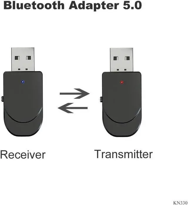 Alt view image 3 of 5 - JAENFONG Bluetooth 5.0 Receiver Transmitter 3 In 1 Mini Stereo AUX RCA 3.5mm Jack USB Audio Wireless Adapter For TV PC Car Headphones