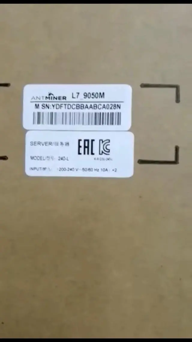 Alt view image 3 of 4 - New Antminer L7 9050Mh/s in Stock Mining Scrypt algorithm LTC Miner Machine LTC Hashrate King Doge Miner