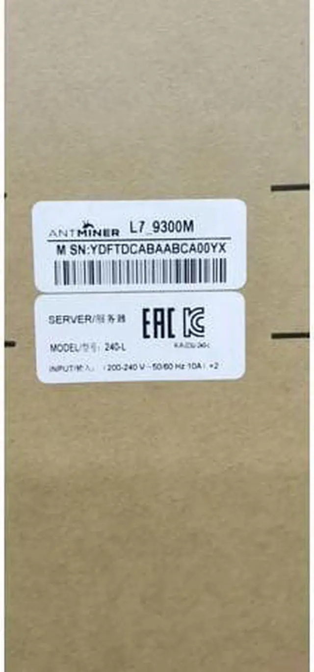 Alt view image 4 of 4 - New Antminer L7 9300Mh/s in stock Mining Scrypt algorithm LTC Miner Machine LTC Hashrate King Doge Miner