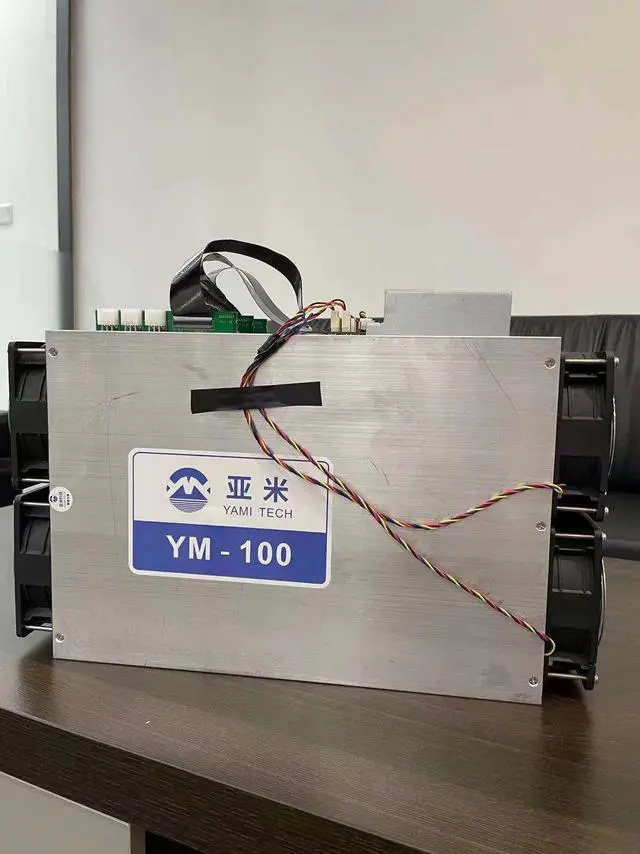 Alt view image 3 of 3 - New YAMI - YM-100 2400Mh ETH Miner 6GB Cow E2 2400M 2.4G Ethereum Mining Machine Yami E2 ETH Miner (similar to the Bitmain E9)