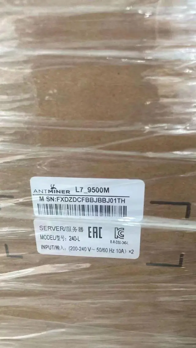 Alt view image 4 of 4 - New Antminer L7 9500Mh/s in stock Mining Scrypt algorithm LTC Miner Machine LTC Hashrate King Doge Miner