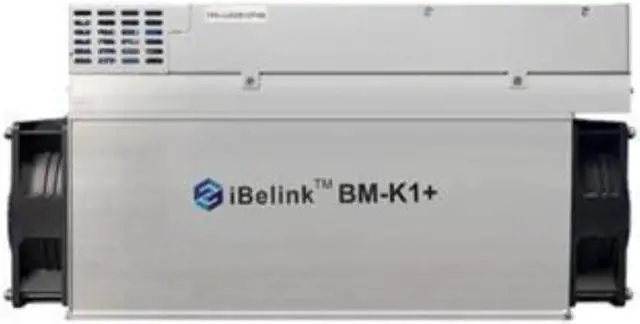 Main image of New iBeLink BM-K1+ mining Kadena algorithm with a maximum hashrate of 15Th/s for a power consumption of 2250W.