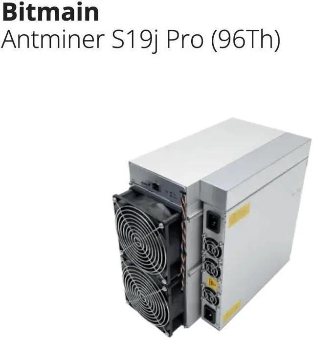 Main image of New Antminer S19j Pro 96Th/s 2832W Asic Miner SHA256 Bitcoin BCH BTC miner Bitmain miner