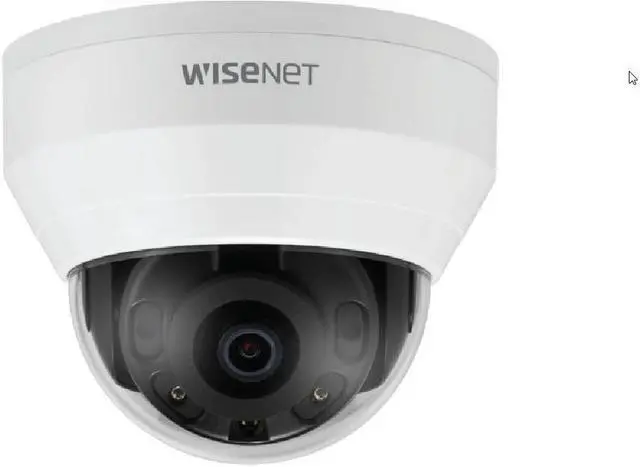 Main image of Hanwha Techwin QND-8020R 5MP IR WDR Network Dome Camera with 4mm fixed lens, White