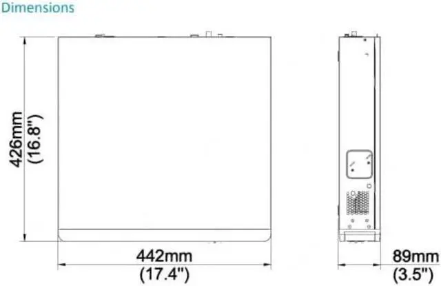 Alt view image 3 of 7 - Uniview NVR308-64X 12mp 64 Channel with 8 SATA Network Video Recorder (NO HDD Included)