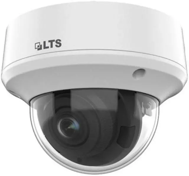 Main image of LT Security Inc. LTCMHD3453D-ZFN 5MP Smart IR WDR 3D-DNR Outdoor Network PoE Dome Camera with 2.8 up to 13.5mm Lens, Metal