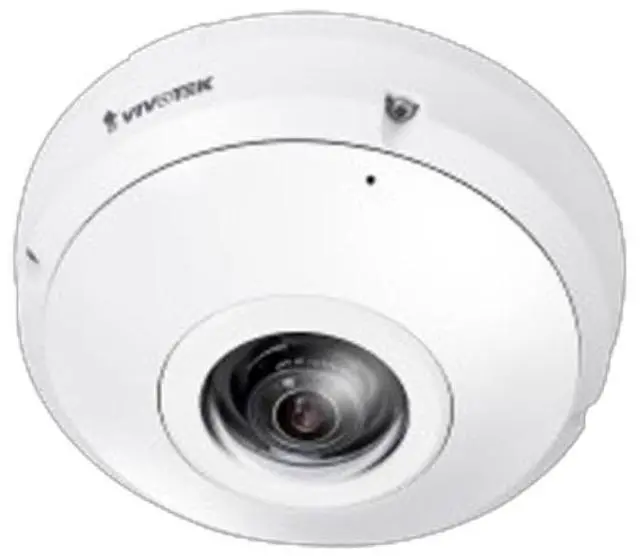 Main image of VIVOTEK Inc. FE9191-H-V2 12MP IR WDR 3D-DNR Outdoor Network H.265 PoE Fisheye Camera with 1.22 Lens, Metal