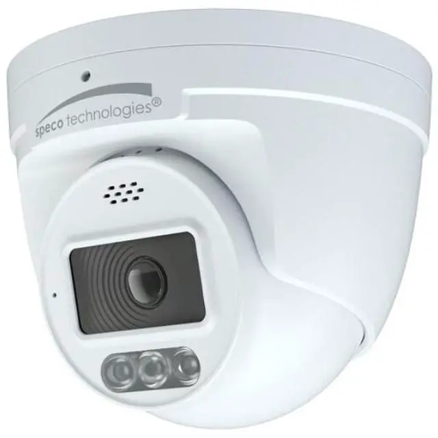 Main image of Speco Technologies O4TDD2 4MP Outdoor Network Turret Camera with Night Vision
