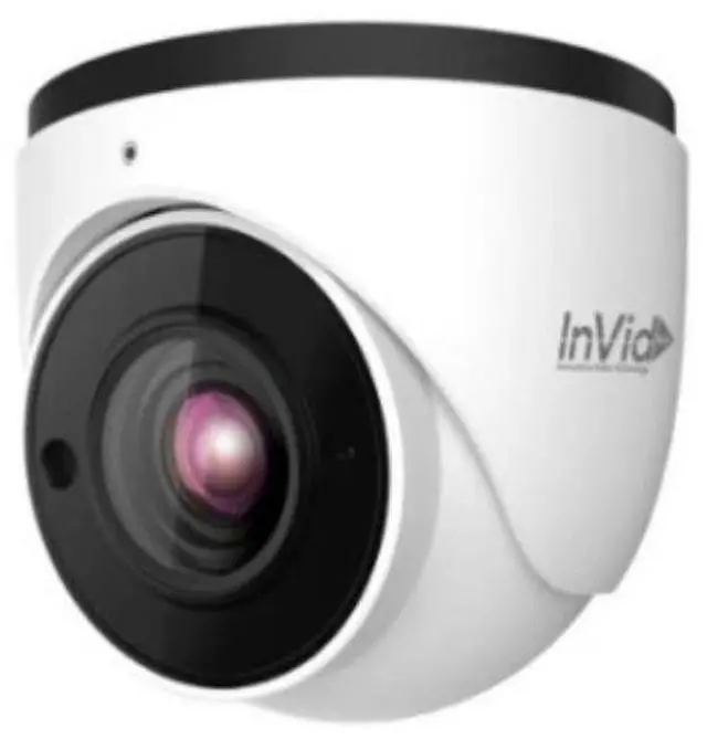 Main image of InVid Tech PAR-P5TXIRA2812-LC 5 Megapixel Outdoor Network Plug and Play IR Turret Camera, 2.8-12mm Lens