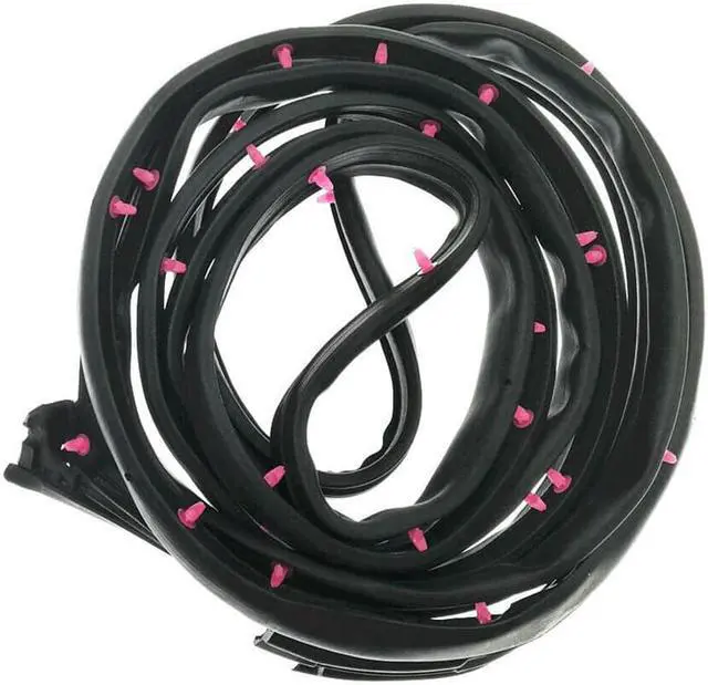 Alt view image 6 of 7 - Acaigel Front Left Door Rubber Seals Weatherstrip For Accord Sedan 2003-2007