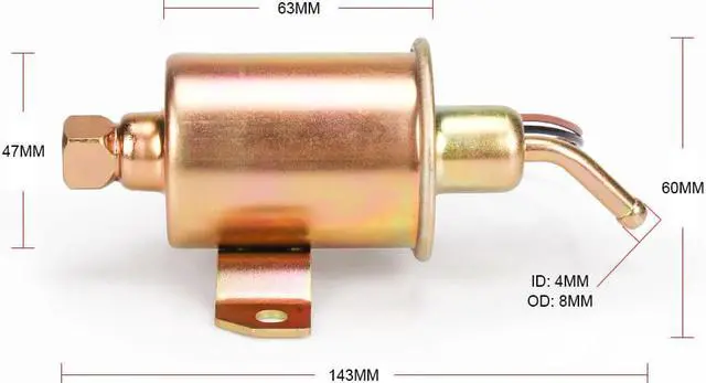 Alt view image 6 of 6 - Fuel Pump E11007 For Onan 4000 RV Cummins Generator 4KW Microlite MicroQuiet 12V