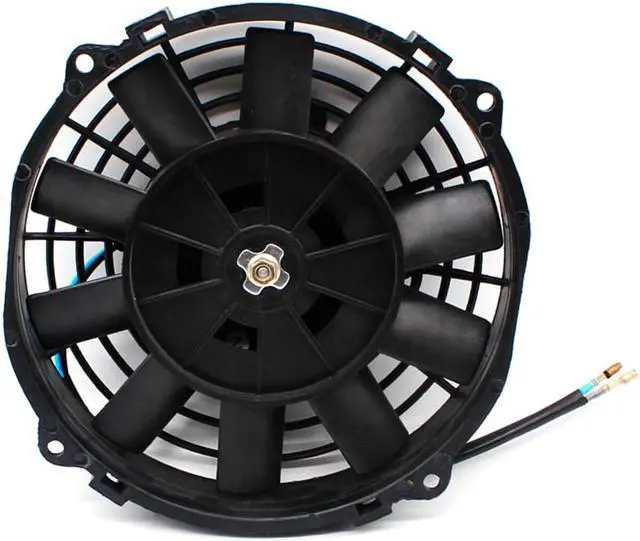 Alt view image 7 of 7 - Acaigel 8" 80W Electric Cooling Fan Engine Radiator Oil Cooler 12V  Car Truck 1