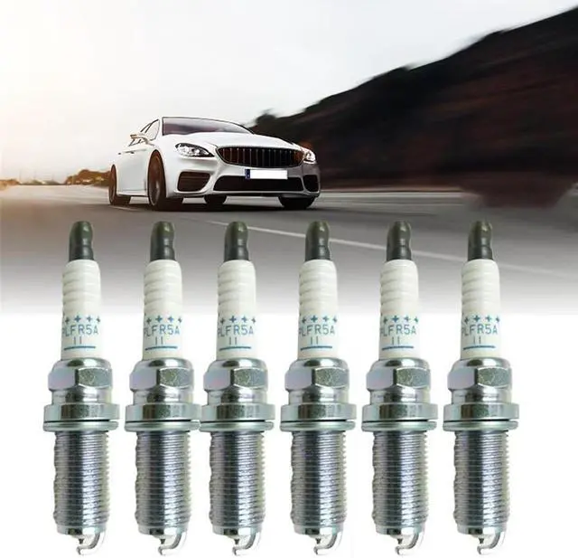 Alt view image 4 of 7 - Acaigel 6pc NGK Platinum OEM Spark Plugs for NISSAN 22401-5M015 PLFR5A11 VQ35DE