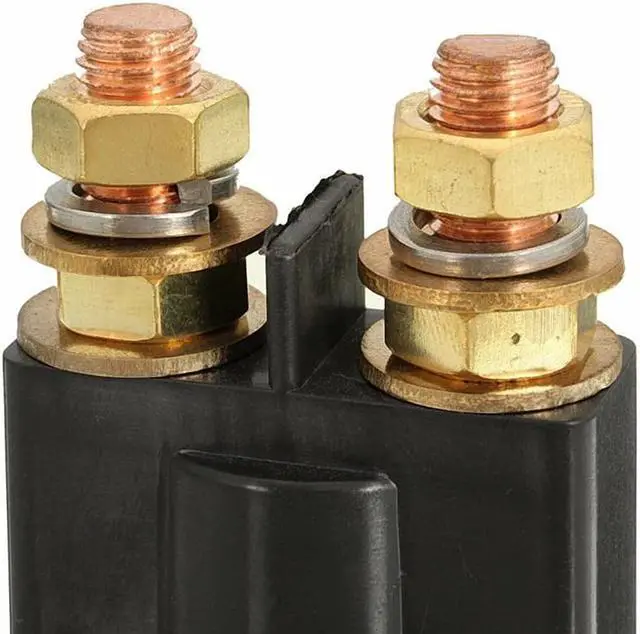 Alt view image 3 of 5 - Acaigel 12V 500A Car Dual Battery Isolator Relay Start Cut Off Power Switch Controller