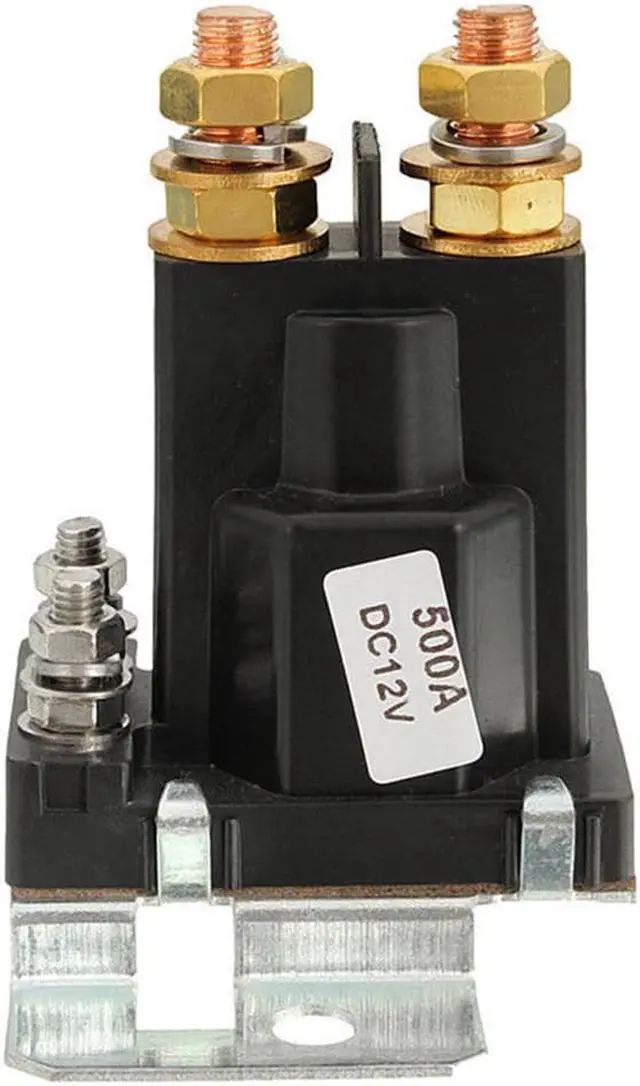 Main image of Acaigel 12V 500A Car Dual Battery Isolator Relay Start Cut Off Power Switch Controller