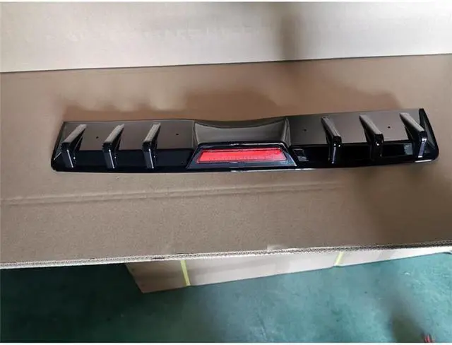 Main image of Paiying Car Rear Bumper Diffuser Lip spoiler Canard Glossy Black Car-Styling