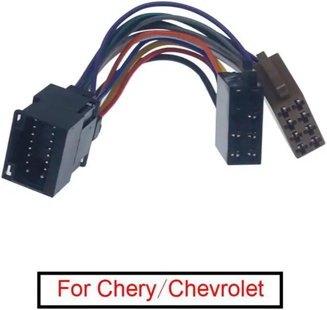 Alt view image 7 of 7 - Car Stereo Radio Conversion Plug Adapter 16PIN to ISO Original Head Units Wire Harness