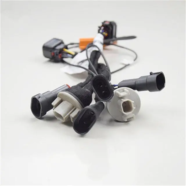 Main image of Acaigel Halogen to LED Headlamp Adaptor Wire Harness Cable Set For Honda Civic 2016-2020