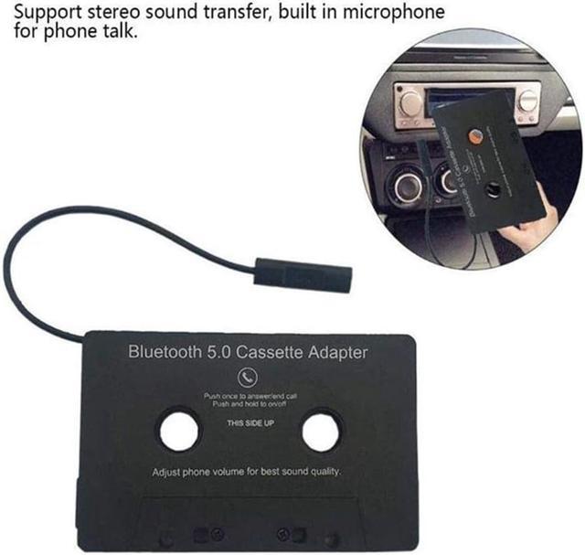 Bluetooth 5.0 Converter Car Tape MP3 Stereo Audio Cassette Adapter  Smartphone Handsfree Adapter 