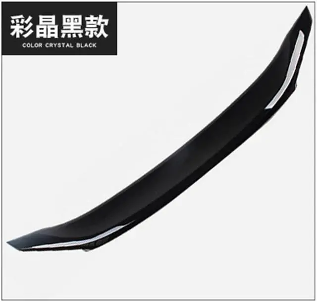 Alt view image 6 of 7 - Paiying Rear Trunk Highkick Spoiler Glossy Black For Honda Civic 2016-2021 4-Door Sedan