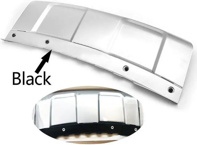 Alt view image 2 of 7 - Acaigel Car Front Bumper Plate Board Trim Cover For 2014-2017 Land Rover Range Rover Sport