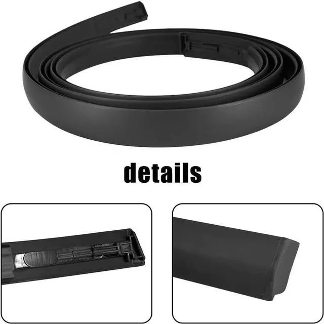 Alt view image 4 of 6 - Paiying Left+Right Waterproof Drip Roof Strip Moulding Trim For Toyota SCION xB 2008-15