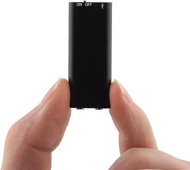 Alt view image 4 of 7 - Yingshan Mini Audio Recorder Voice Activated Device 8GB  Black