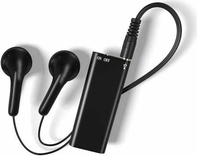 Alt view image 6 of 7 - Yingshan Mini Audio Recorder Voice Activated Device 8GB  Black