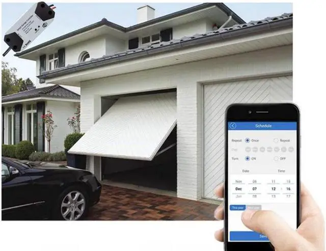 Alt view image 6 of 7 - Smart WiFi Garage Door Opener, Compatible for Alexa Google Home