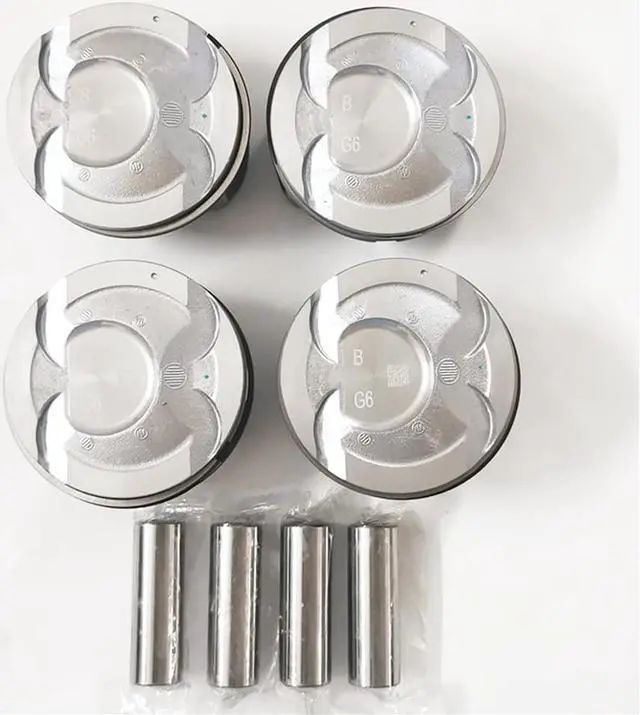 Alt view image 7 of 7 - Paiying 4 sets STD Piston & Rings Kit for Hyundai Kia Accent Rio 1.6L 2012-2016