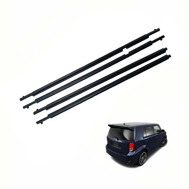 Main image of Acaigel Belt Molding Weatherstrip Front & Rear LH & RH Set For Toyota 08-15 SCION XB