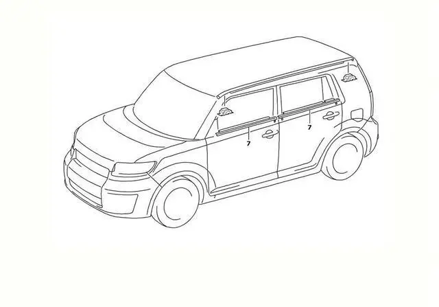 Alt view image 3 of 7 - Acaigel Belt Molding Weatherstrip Front & Rear LH & RH Set For Toyota 08-15 SCION XB