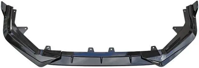 Alt view image 7 of 7 - Paiying Glossy Black Front Bumper Lip Chin Body Kit For Honda Civic 4-Door 2022