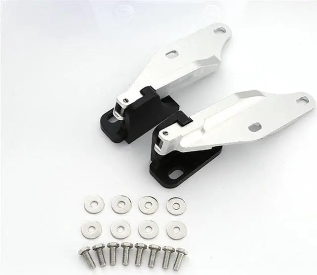 Alt view image 4 of 7 - Acaigel Billet Aluminum Quick Hood Hinge Release Latch Kit For Honda Civic EG 1992-1995