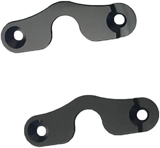 Alt view image 5 of 6 - Paiying 2Pcs Metal Black Sun Visor Clips For Jeep 2018 & NEWER JK JL JT Gladiator Wrangler JK