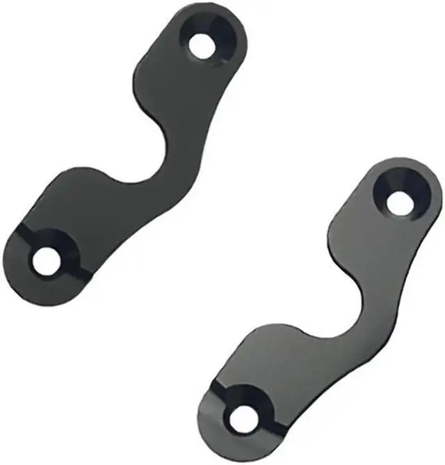 Main image of Paiying 2Pcs Metal Black Sun Visor Clips For Jeep 2018 & NEWER JK JL JT Gladiator Wrangler JK