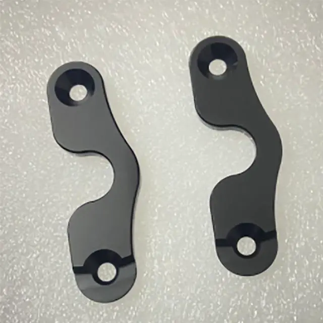 Alt view image 6 of 6 - Paiying 2Pcs Metal Black Sun Visor Clips For Jeep 2018 & NEWER JK JL JT Gladiator Wrangler JK