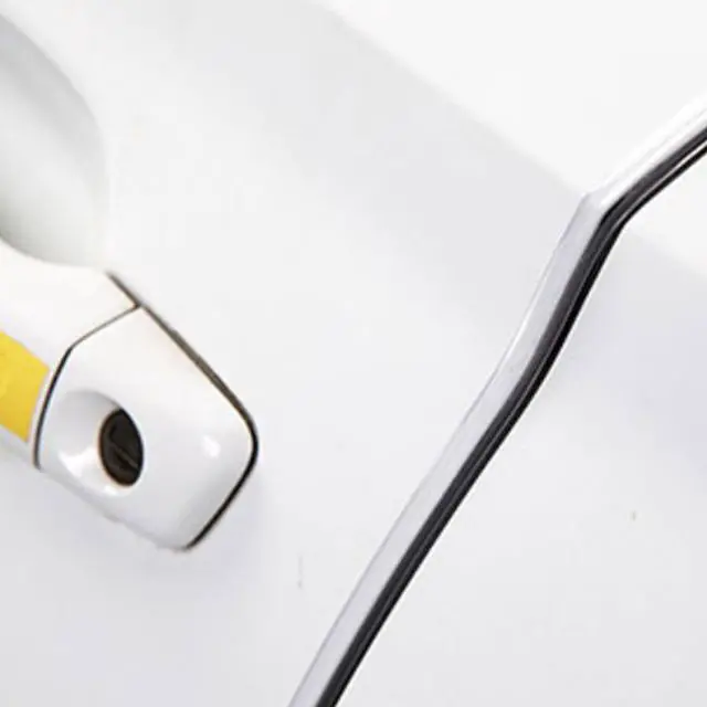 Alt view image 3 of 7 - FYUU 5 Meters U Shape Weatherstrip Car Door Edge Guard ing Trim Seal Strip Black