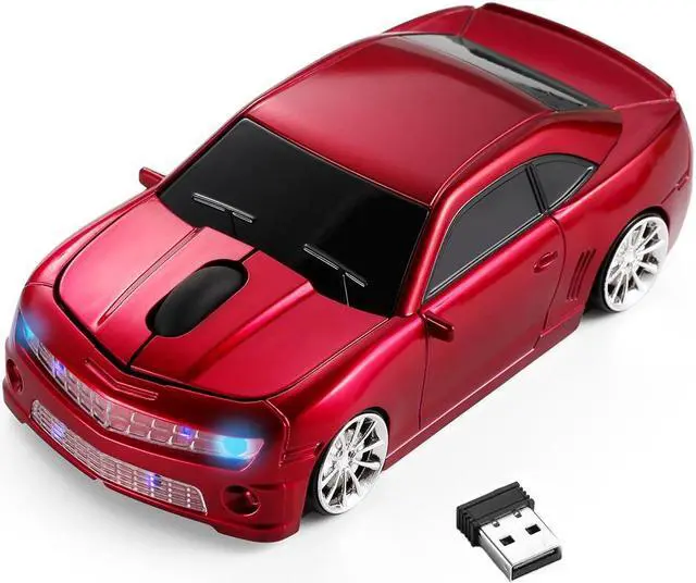 Main image of Wireless Car Mouse Desktop Computer Mouse Optical Mice for PC/Laptop MAC