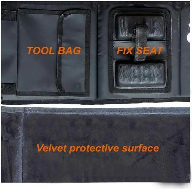 Alt view image 4 of 7 - Acaigel Portable Tailgate Pad Shuttle Pad Protective Bike Rack W/Strap For Pickup Trucks