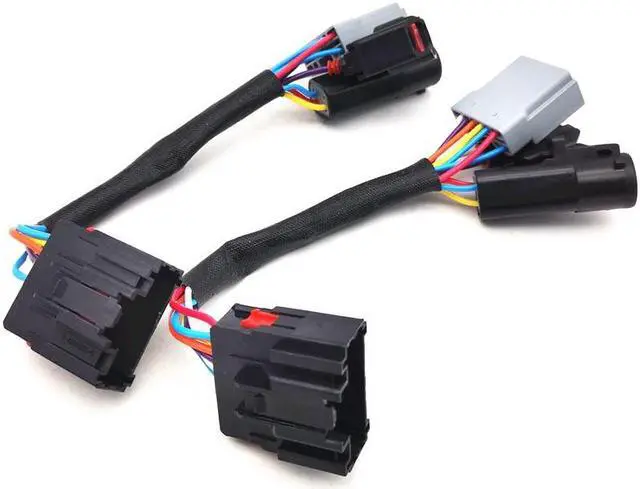 Alt view image 7 of 7 - Paiying 2x Mirror Power Adapter Wiring Harness For 99-07 Ford F250 F350 F450 F550 Truck