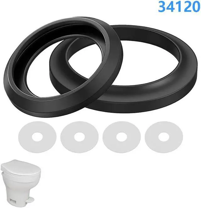 Alt view image 2 of 5 - RV Toilet Waste Ball Seal Replacement For Style II/Plus/Lite For Thetford 34120