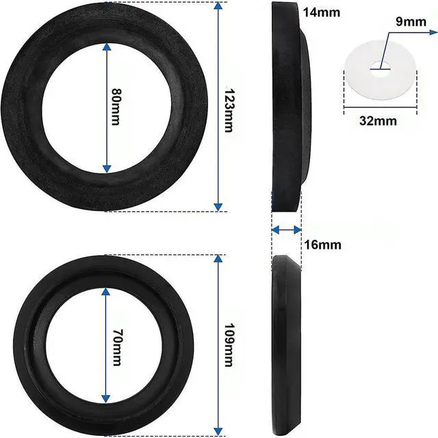 Alt view image 3 of 5 - RV Toilet Waste Ball Seal Replacement For Style II/Plus/Lite For Thetford 34120