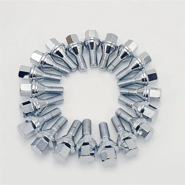 Alt view image 5 of 5 - Yingshan Lug Bolt for Jeep Renegade ProMaster City Fiat 500 X L 2015 - 2022 (set of 20)