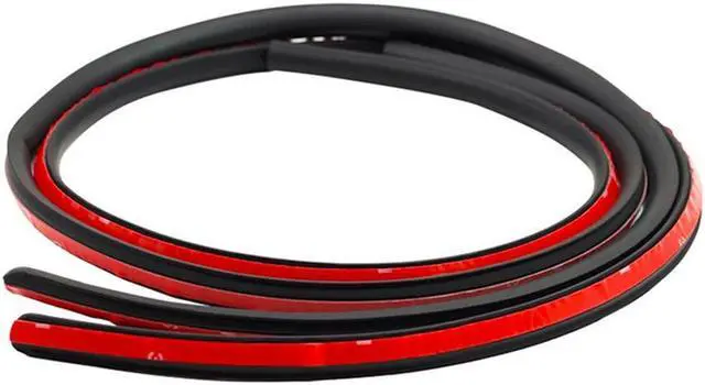 Main image of Yassdwbn 2pcs 120cm EPDM Rubber Car Rear Trunk Seal Strip Door Weatherstrip Sealant Strip