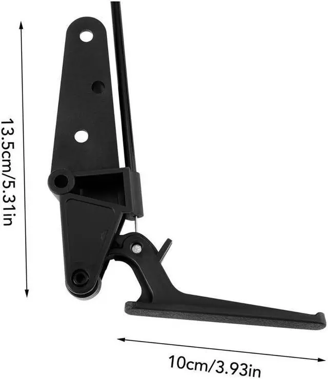 Alt view image 5 of 6 - Yassdwbn Bonnet Release Cable With Latch 7937Q8 For Peugeot Partner Citroen Berlingo